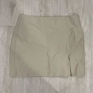 H&M Linen Blend Skirt